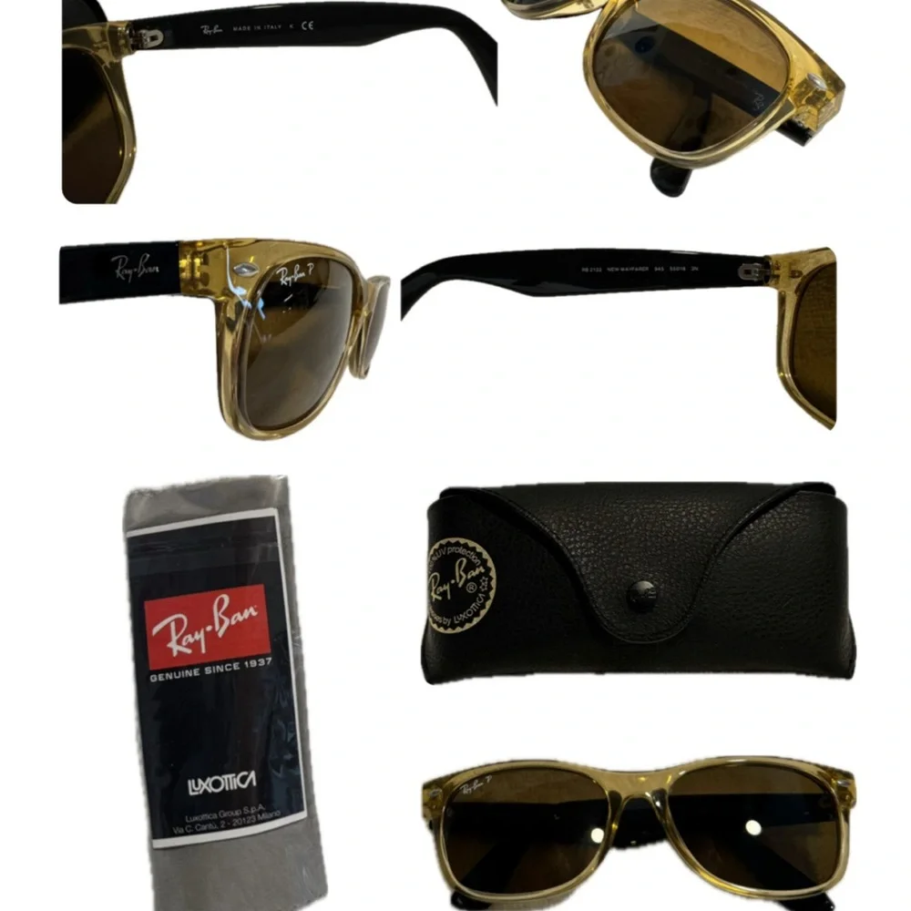 Ray-Ban New Wayfarer Bicolor Sunglasses - Picture 4 of 10